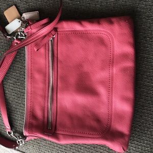 Coach poppy crossbody bag, pink
